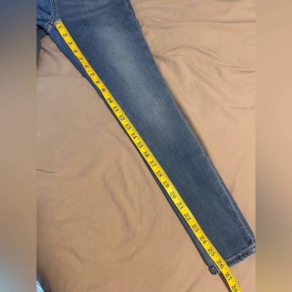 American Eagle Super High-Rise Jegging Medium Wash Skinny Jean Size 4 S - Picture 15 of 16